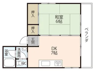 平岩ビル【3階】の間取り