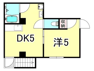 陸ビル【4階】の間取り