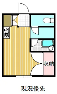 ライフアップ市原【1階】の間取り
