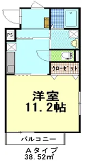 ジィアロ【2階】の間取り