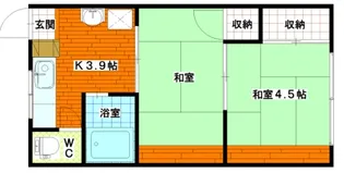 広島県広島市西区横川町2【マンション】の間取り