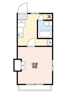 アビタント玉川学園【1階】の間取り