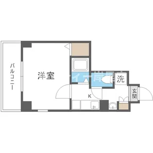 M`PLAZA住吉公園弐番館【8階】の間取り