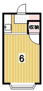 薄木マンション【3階】の間取り