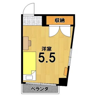 プリティなかむら【3階】の間取り