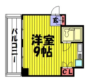 豊和ビル【7階】の間取り