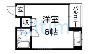 桃山サニーハイツ【3階】の間取り