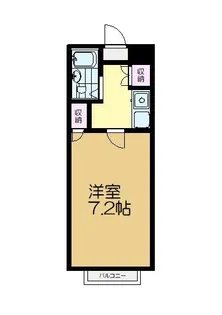 千葉県佐倉市西志津1【アパート】の間取り