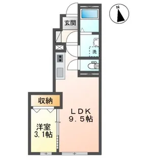 BELL【1階】の間取り