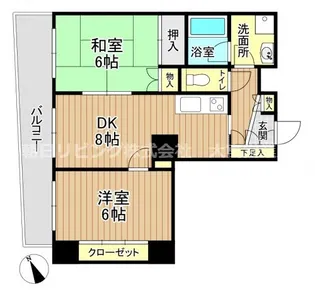 埼玉県さいたま市大宮区吉敷町4【マンション】の間取り