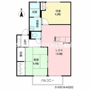 vegas1【2階】の間取り