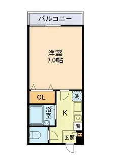 第3宮本ビル【3階】の間取り
