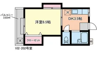 セドロ クアトロ【2階】の間取り