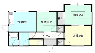 岡山県岡山市南区福富東2【一戸建】の間取り