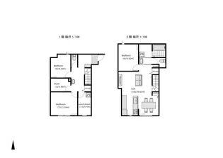 岐阜県羽島郡岐南町平島8【一戸建】の間取り