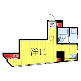 パレスモントレー【2階】の間取り