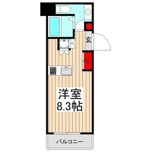 ル・ボワ平和台【1階】の間取り