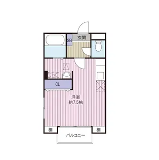 ベルリード【1階】の間取り