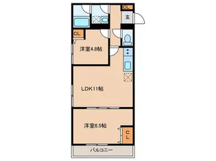 casa sinfonia【2階】の間取り