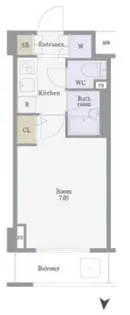 東京都墨田区石原2【マンション】の間取り