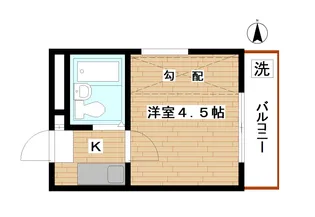 シャトー小林【3階】の間取り