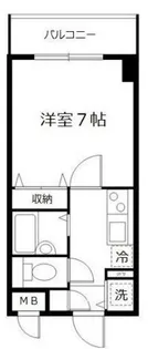 アサイガーデンコート【4階】の間取り