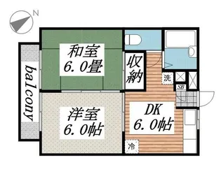CASA GRANDE M3【2階】の間取り
