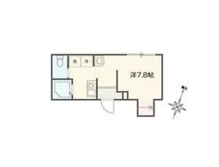 1Rの間取り画像