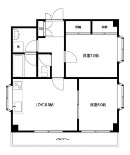 東京都江東区白河3【マンション】の間取り