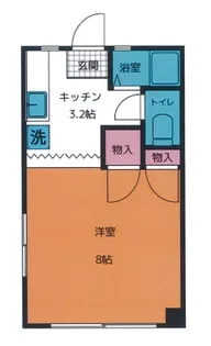 荻島ハイツ【3階】の間取り