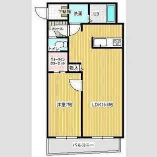 クァトロ【1階】の間取り