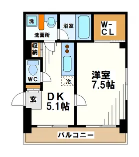 東京都世田谷区上北沢4【マンション】の間取り