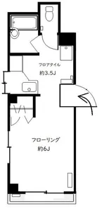 サンハイツ上岡【1階】の間取り