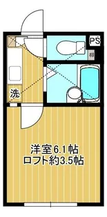 ロッシェルFS【2階】の間取り