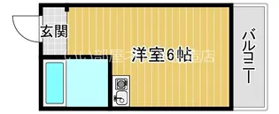 大阪府東大阪市金岡3【アパート】の間取り
