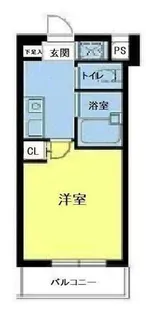 東京都文京区本駒込2【マンション】の間取り