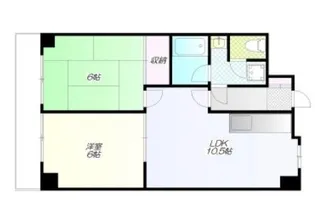 ブリーズ菊川【2階】の間取り