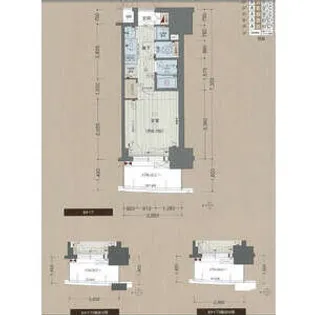プレサンスSAKAEリバースタイル【6階】の間取り