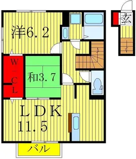 FCBI【2階】の間取り