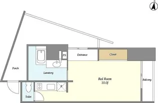 コートブランシェAP【5階】の間取り