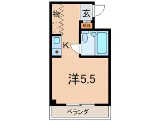 メゾン栄光園【1階】の間取り