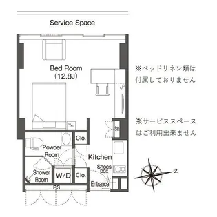 東京都港区港南4【マンション】の間取り