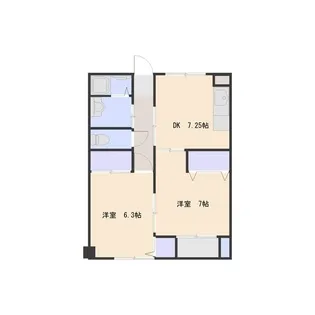 ラ・オーヴェルI【2階】の間取り