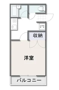 ベイシティ21【3階】の間取り