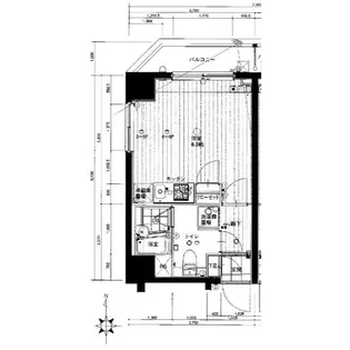 東京都江東区亀戸3【マンション】の間取り