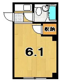 大宮ハイツ奥田【3階】の間取り