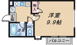 メゾンウッディ【2階】の間取り