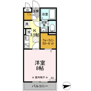 GRAND CHARIOT【1階】の間取り