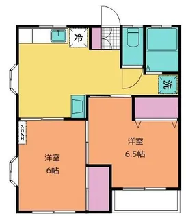 ラ・シェードハイツ【1階】の間取り