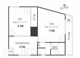 アーバンパレス千駄木【4階】の間取り
